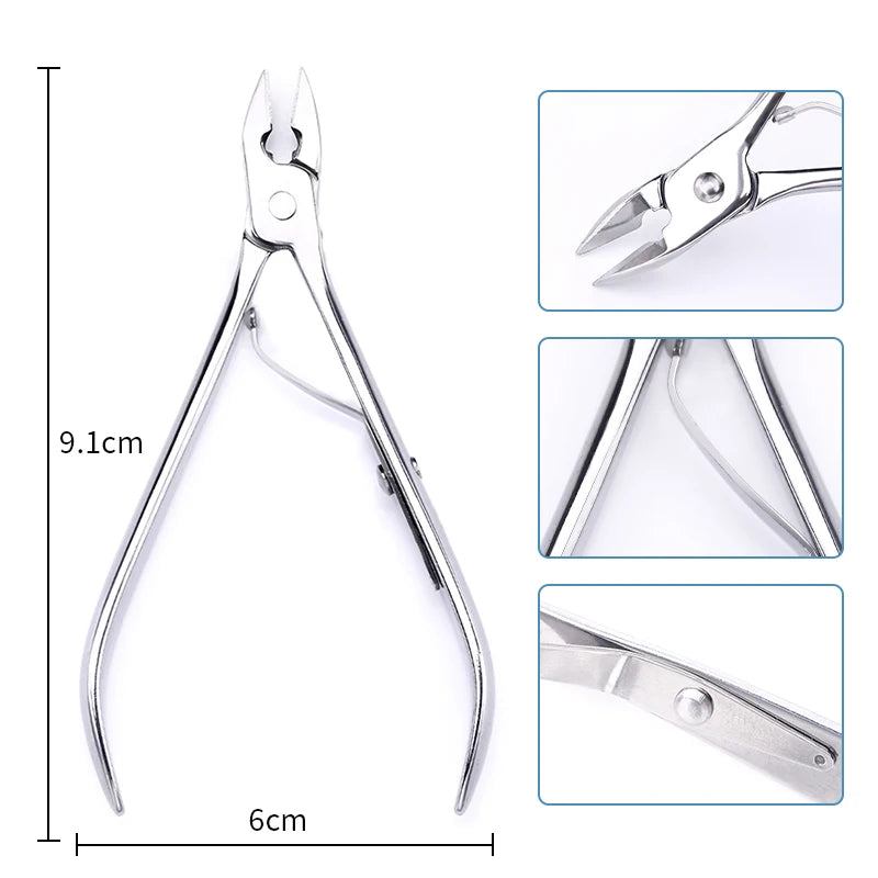 Perfect Nails: Double-Ended Stainless Steel Cuticle Pusher – Limited Stock! - ONE TO FIVE