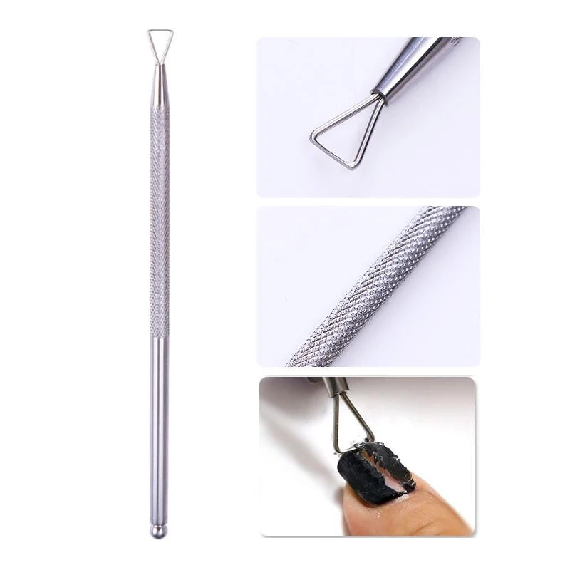 Perfect Nails: Double-Ended Stainless Steel Cuticle Pusher – Limited Stock! - ONE TO FIVE