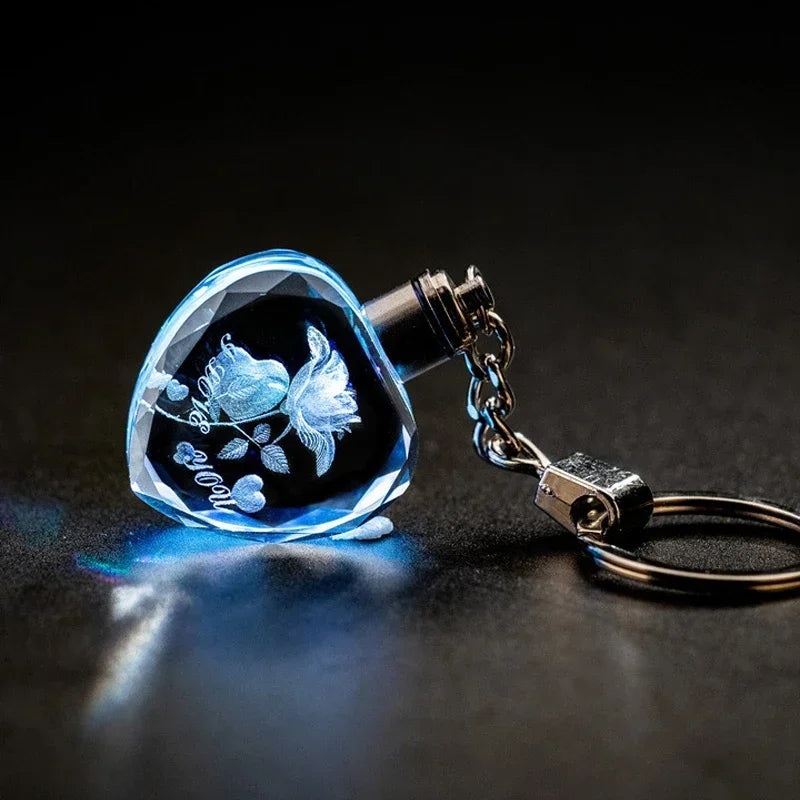 Shine Bright: Personalized LED Keychain with Photo Customization – Limited Stock! - ONE TO FIVE