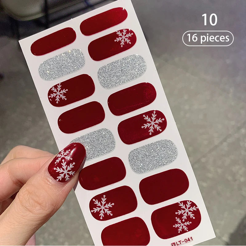 Effortless Elegance: Long-Lasting Wine Red Nail Stickers – Limited Stock! - ONE TO FIVE