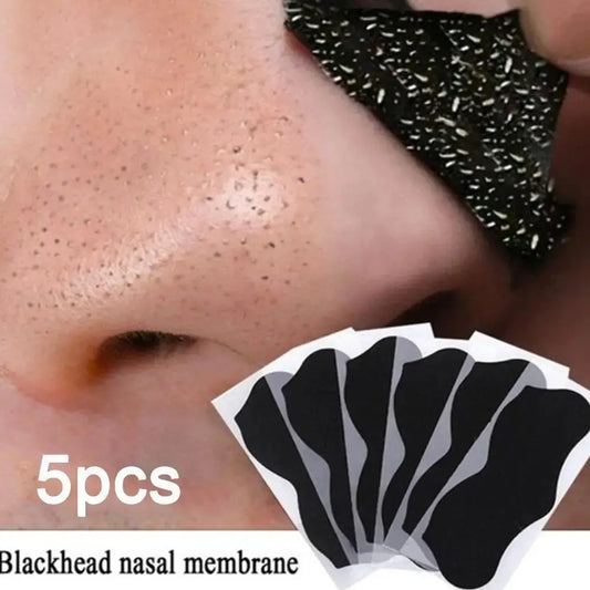 Clear Pores Instantly: 5pcs Blackhead Remover Nasal Patch for Acne-Free Skin - ONE TO FIVE