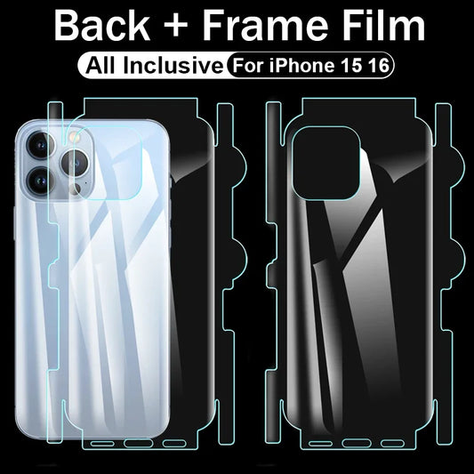 Unbreakable Hydrogel Film: 360° Protection for Your iPhone - ONE TO FIVE