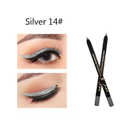 Bold & Vibrant Eyes: Waterproof Long-Lasting Eyeliner Pen – Blue, Black, and White Colors - ONE TO FIVE