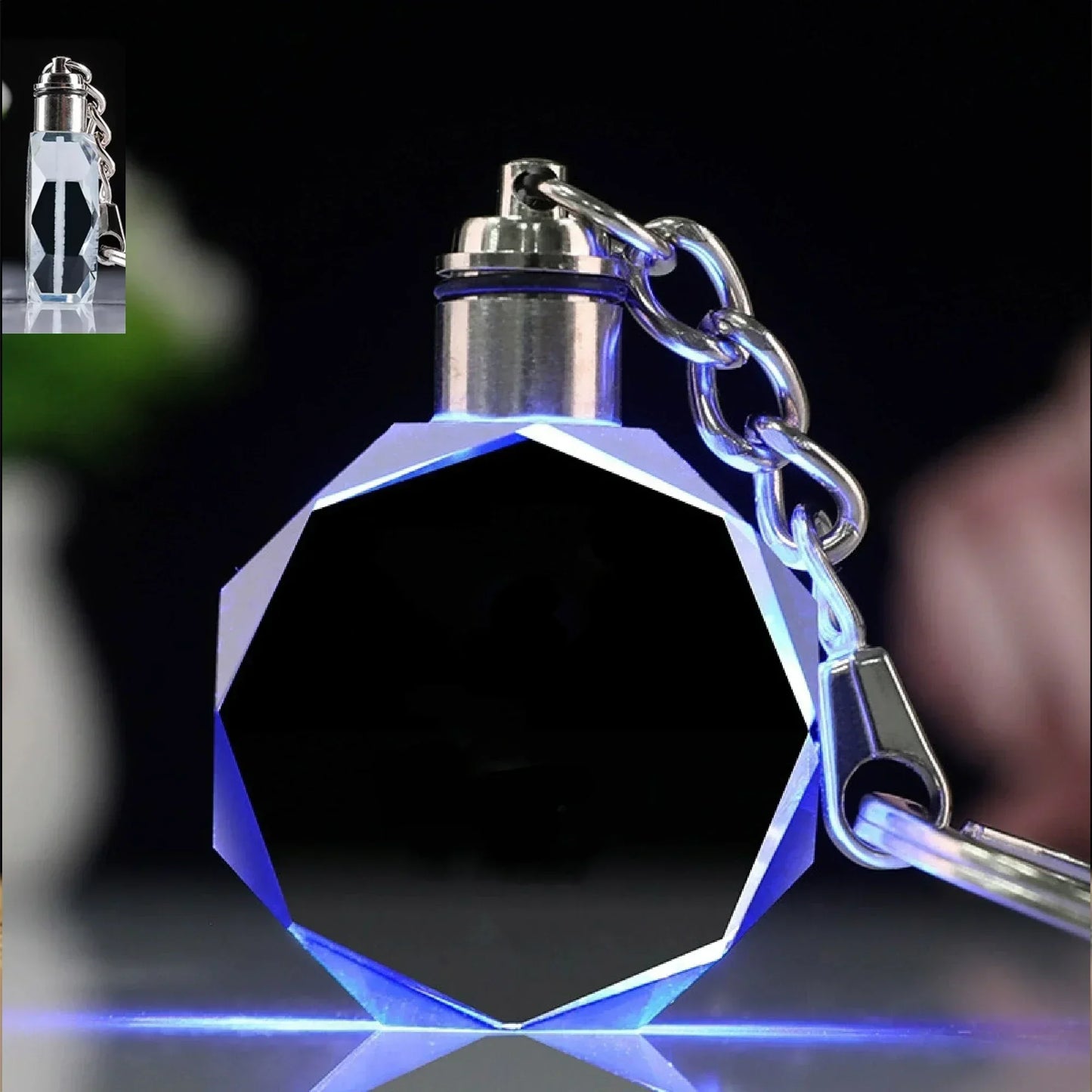 Shine Bright: Personalized LED Keychain with Photo Customization – Limited Stock! - ONE TO FIVE