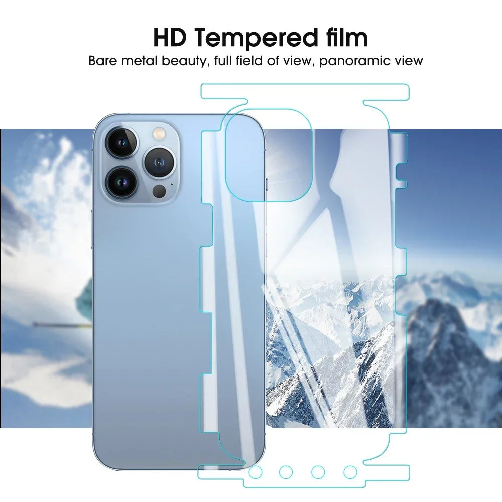 Unbreakable Hydrogel Film: 360° Protection for Your iPhone - ONE TO FIVE